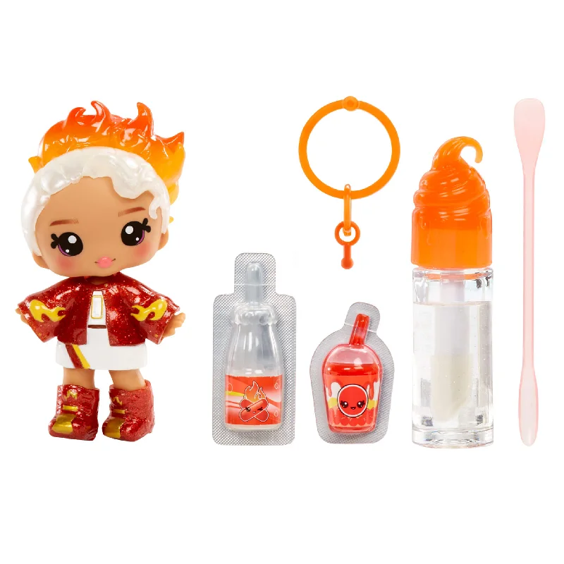 Yummiland Lip Gloss Doll – Amber Cinnamon – Series 2