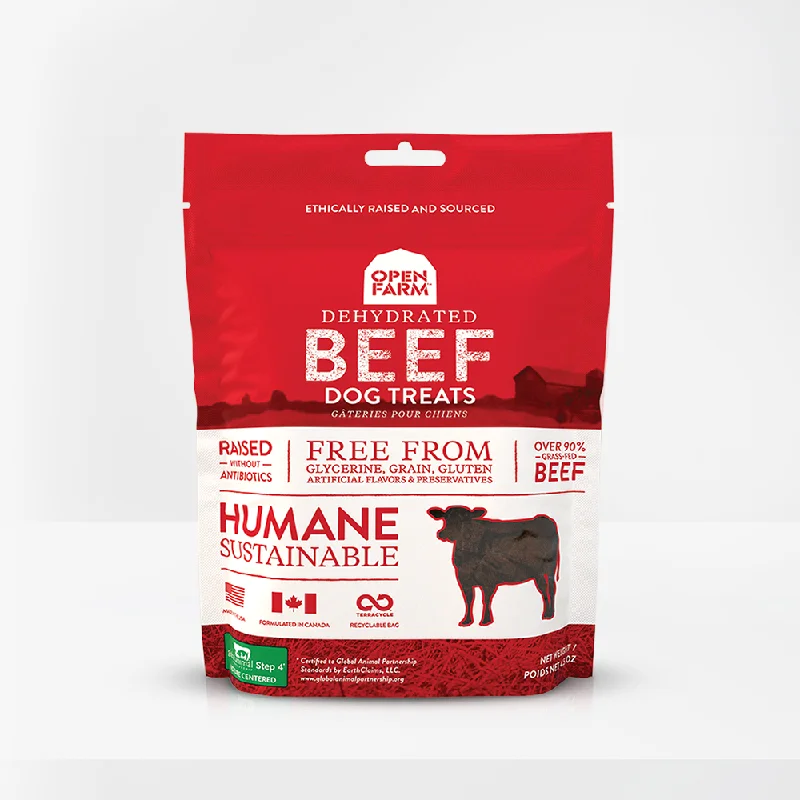 Open Farm Dehydrated Grass-Fed Beef Treats