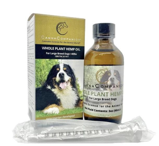 Whole Plant Hemp CBD Oil For Large Dogs >40 lb