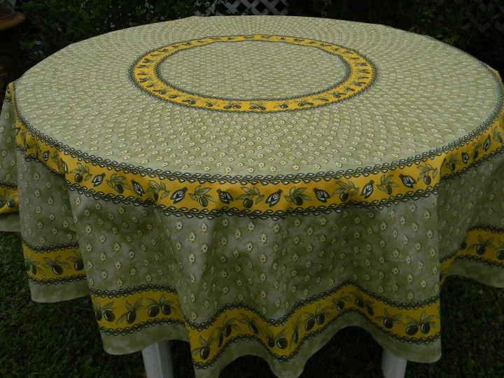 Le Cluny - Tablecloth Monaco Green