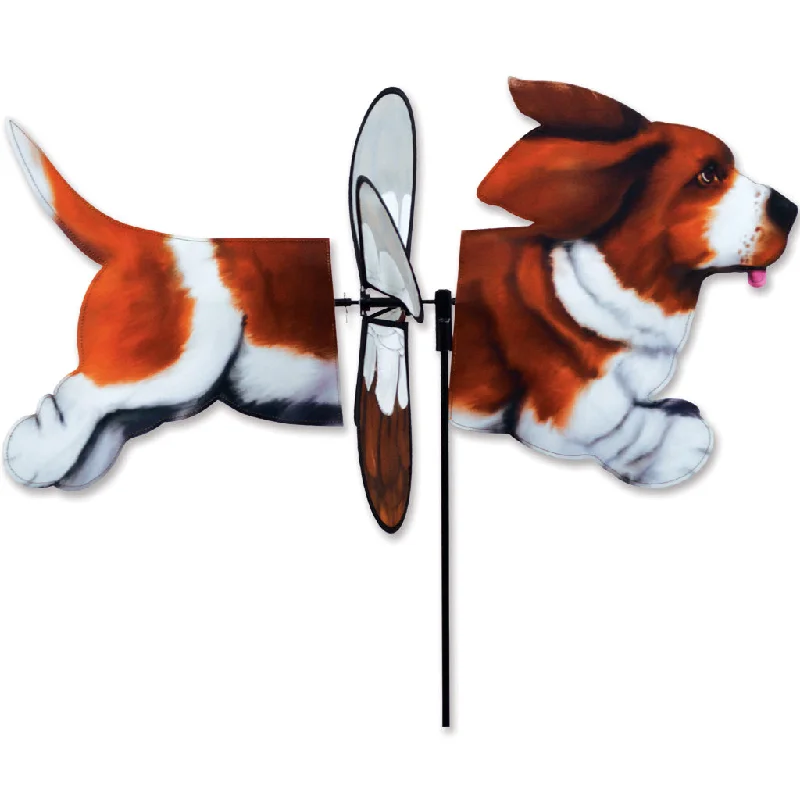 Deluxe Petite Spinner -  Basset Hound