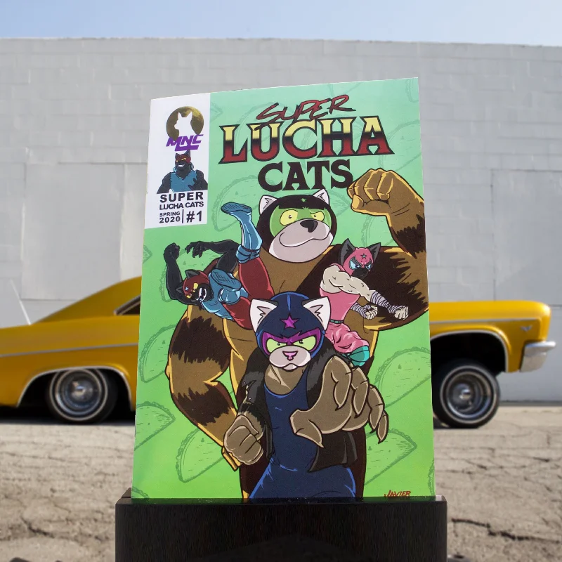 Super Lucha Cats Issue #1