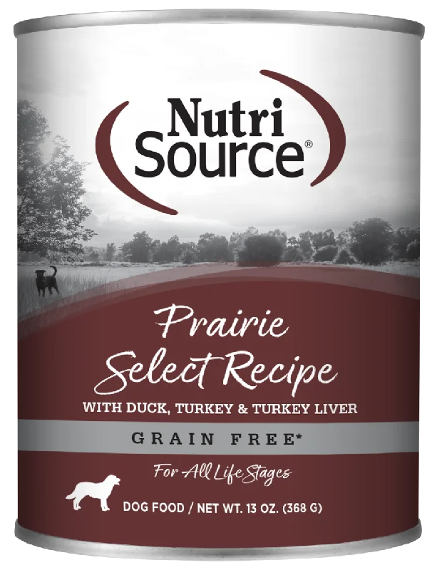 NutriSource® Grain Free Prairie Select Wet Dog Food