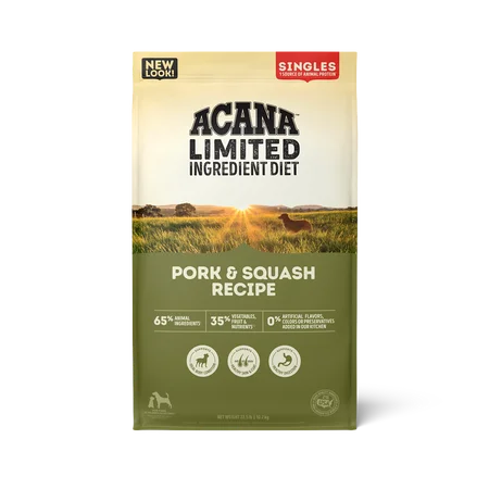 ACANA Singles Limited Ingredient Pork & Squash Recipe Dry Dog Food