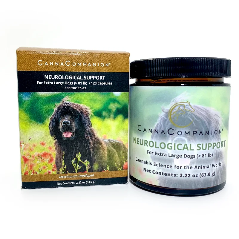 Neurological Support CBD Capsules for Extra Large Dogs >81 lb (120 count)