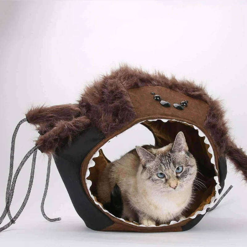 Spider Cat Ball novelty scary monster cat bed