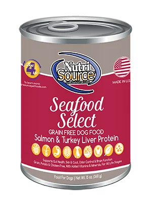 NutriSource® Seafood Select Grain Free Dog Food