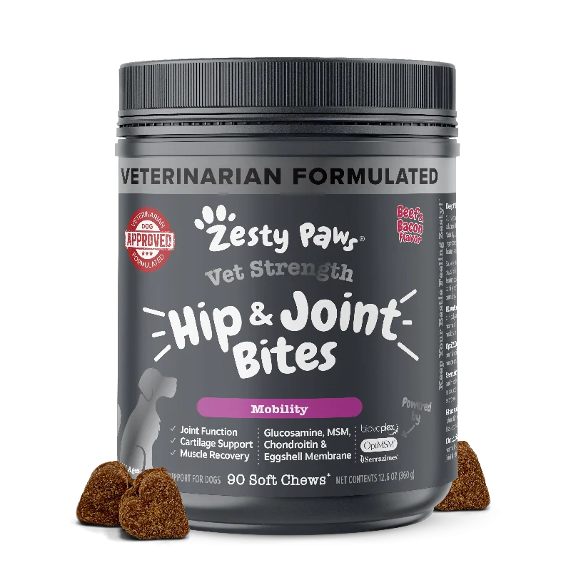 Vet Strength Hip & Joint Mobility Bites for Dogs - Supreme Hip & Joint Support