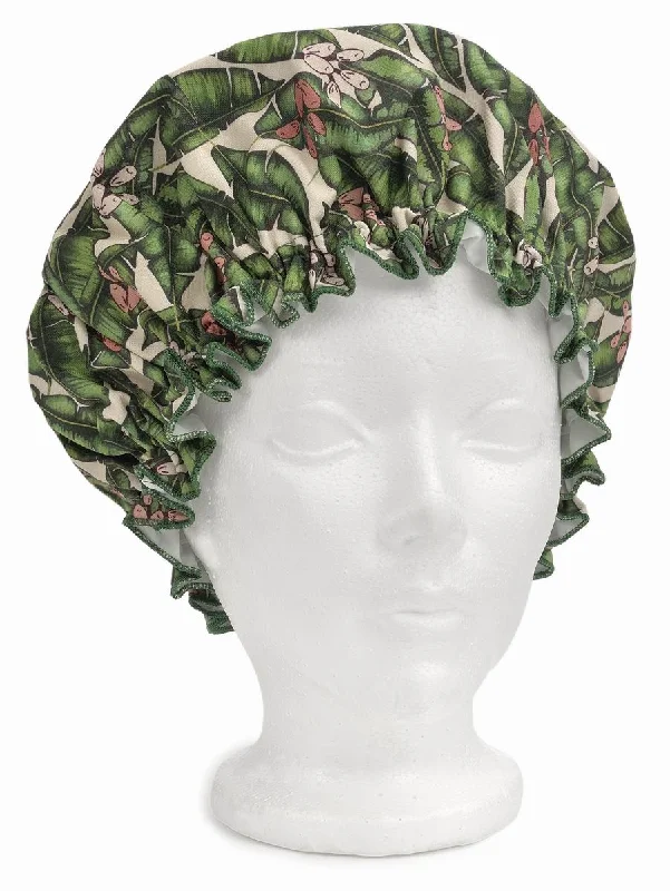 Shower Cap - Banana Leaf