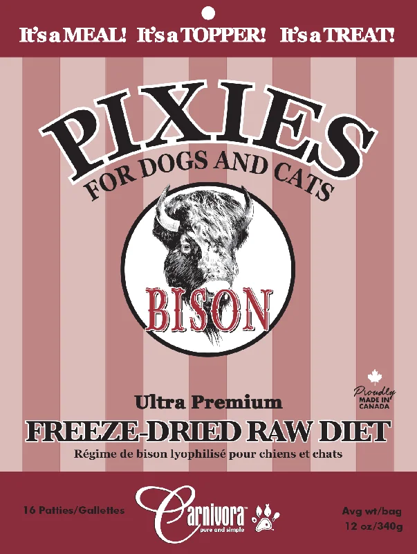 Freeze Dried Raw Bison Diet