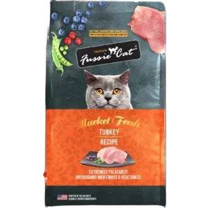 Fussie Cat Dry Cat Food - Market Fresh Turkey