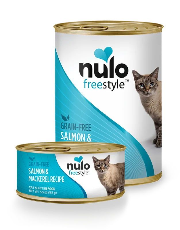 Nulo Wet Cat Food FreeStyle Grain-Free Salmon & Mackerel Recipe