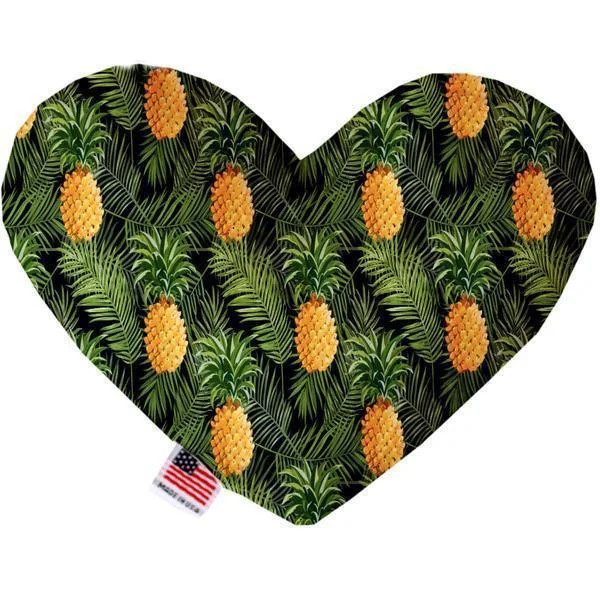 Heart Dog Toy Stuffing Free Pineapples In Paradise