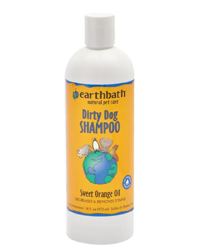 EarthBath Dirty Dog Sweet Orange Oil Shampoo 16oz