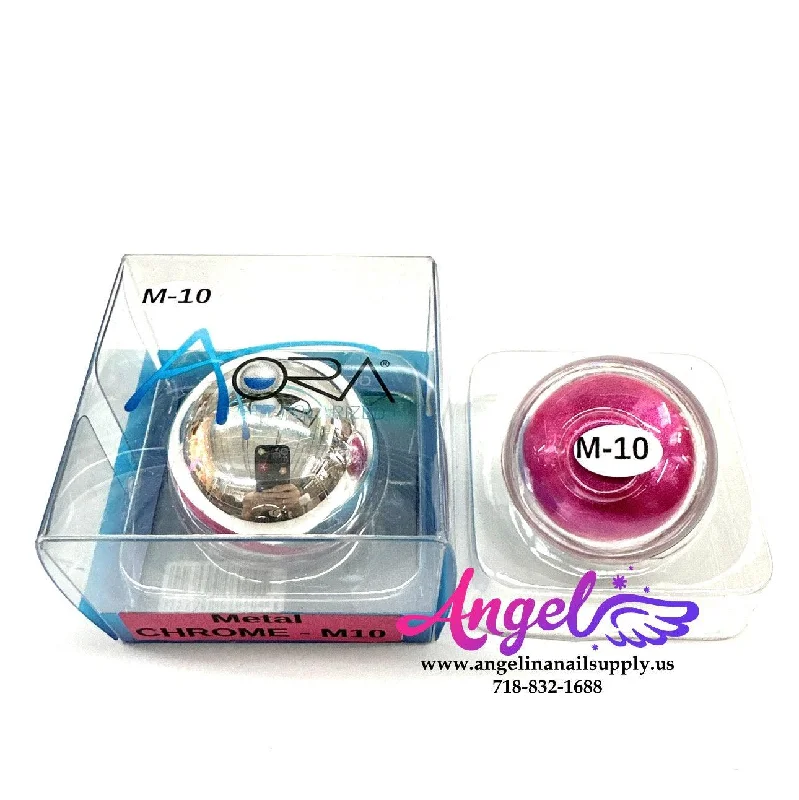 Aora Chrome Powder M10 Magenta Metal