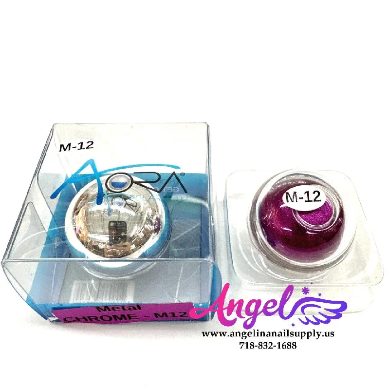 Aora Chrome Powder M12 Purple Metal