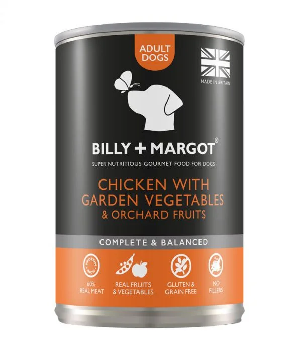 Billy & Margot Chicken with Vegetable Canned Adult Dog Food