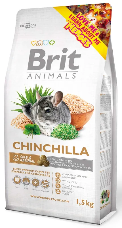 BRIT ANIMALS Chinchilla, potpuna hrana za činčile