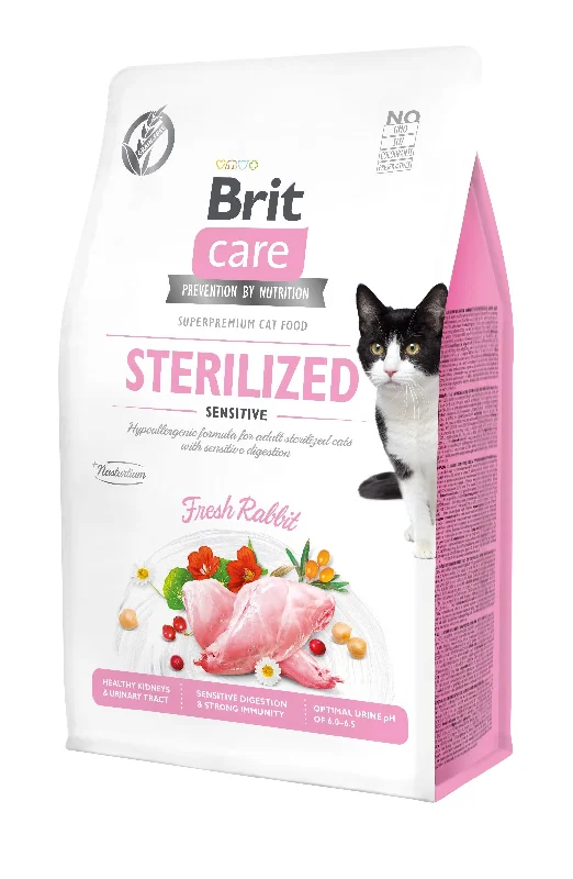 BRIT CARE Cat Sterilized Sensitive, bez žitarica