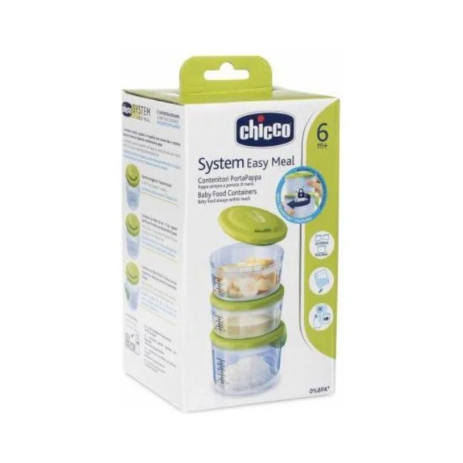 Chicco Baby Food Containers System for 6M+