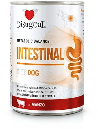 DISUGUAL Intestinal conservă pentru câini, cu carne de vită 400g