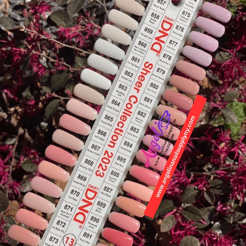 DND Sheer Collection DND13 Color Swatch