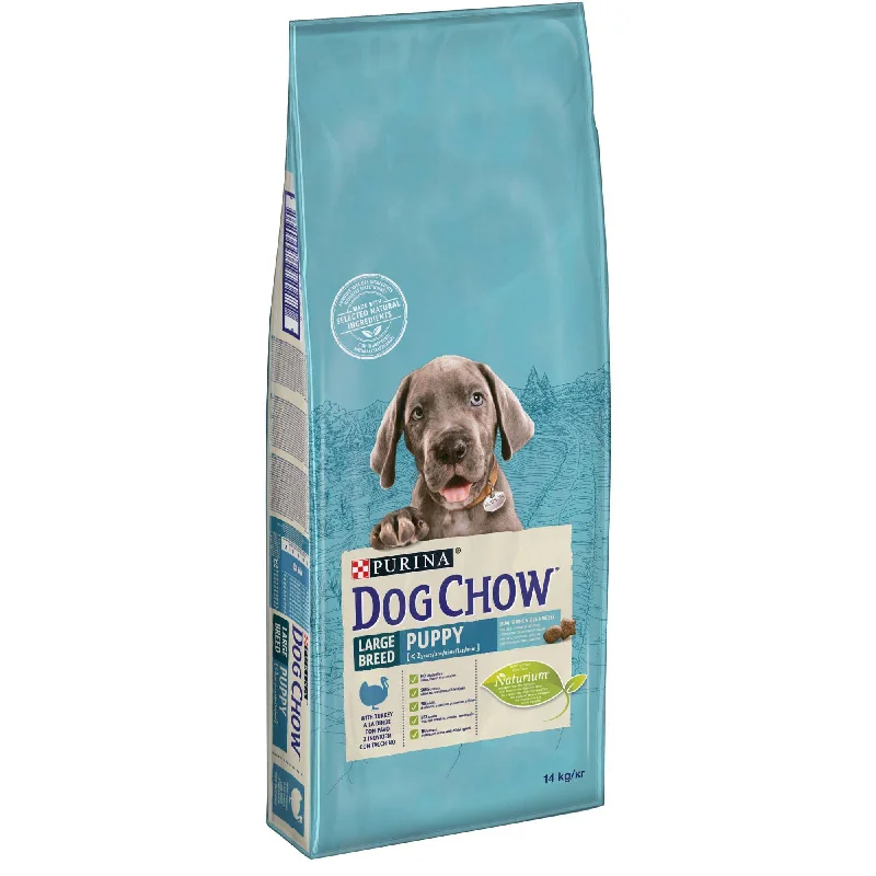 DOG CHOW PUPPY Large Breed s puretinom, 14kg