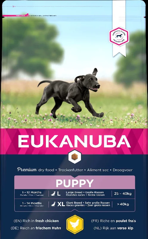 EUKANUBA PUPPY Large/Giant Breed s piletinom