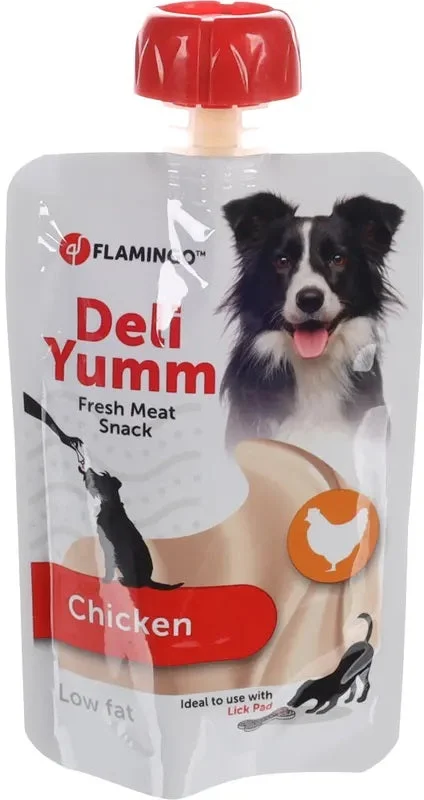 FLAMINGO Recompense pentru câini, Deli Yumm, Pui, 90g