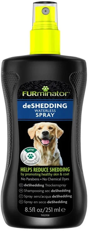 FURminator deShedding Waterless Spray, Spray spălare fără apă 250ml