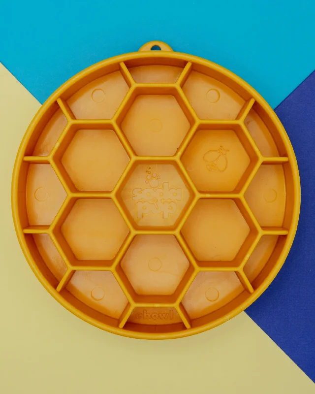 Honeycomb Slow Feeder Bowl (Made in the USA)