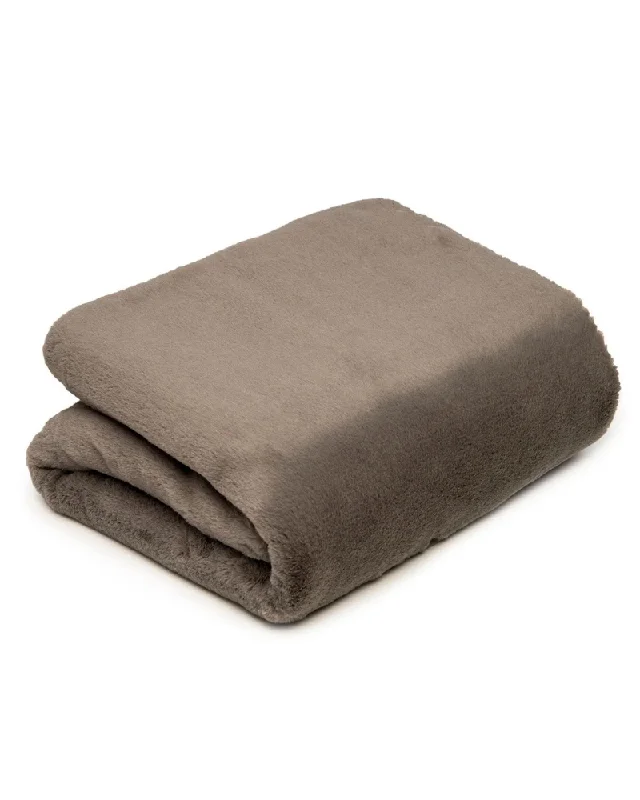 Mink Dog Blanket in Grey