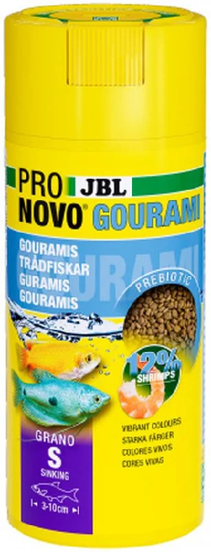 JBL ProNovo Grano, Hrană granulată pentru peşti de acvariu 250ml