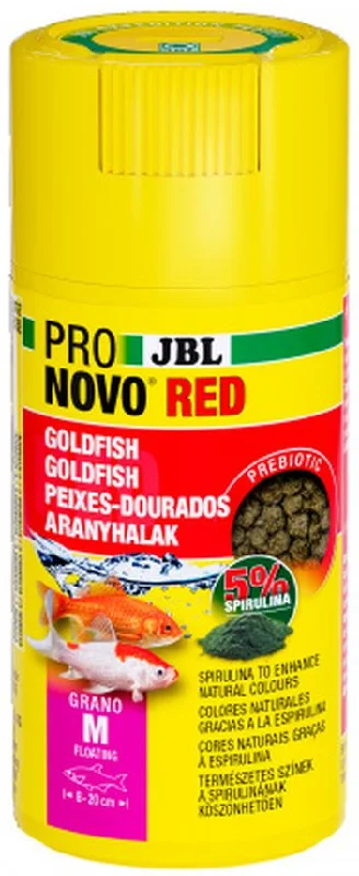 JBL ProNovo Red Grano M, Hrană pentru peşti aurii, 100ml