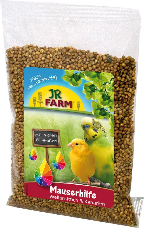 JR FARM Moulting Help, hrană complementară păsări, în perioada de năpârlire 30g