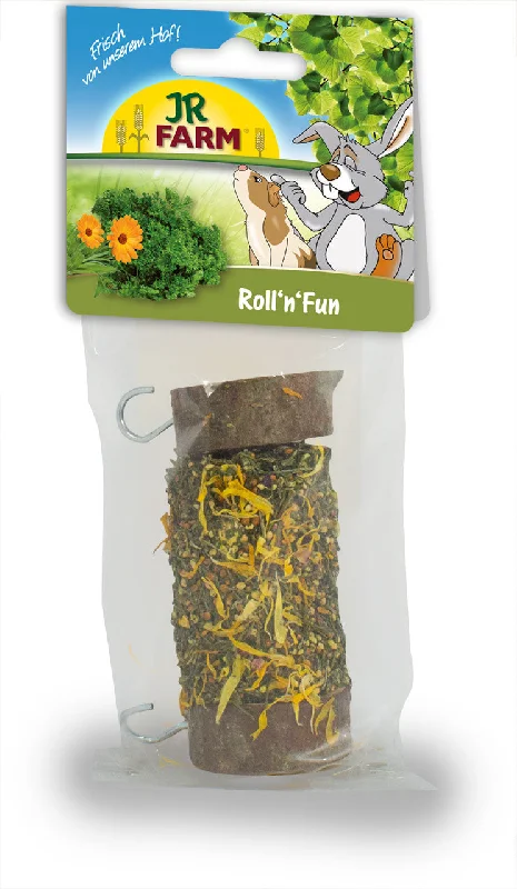 JR FARM Roll&Fun, hrană complementară pt rozătoare şi iepuri pitici 120g