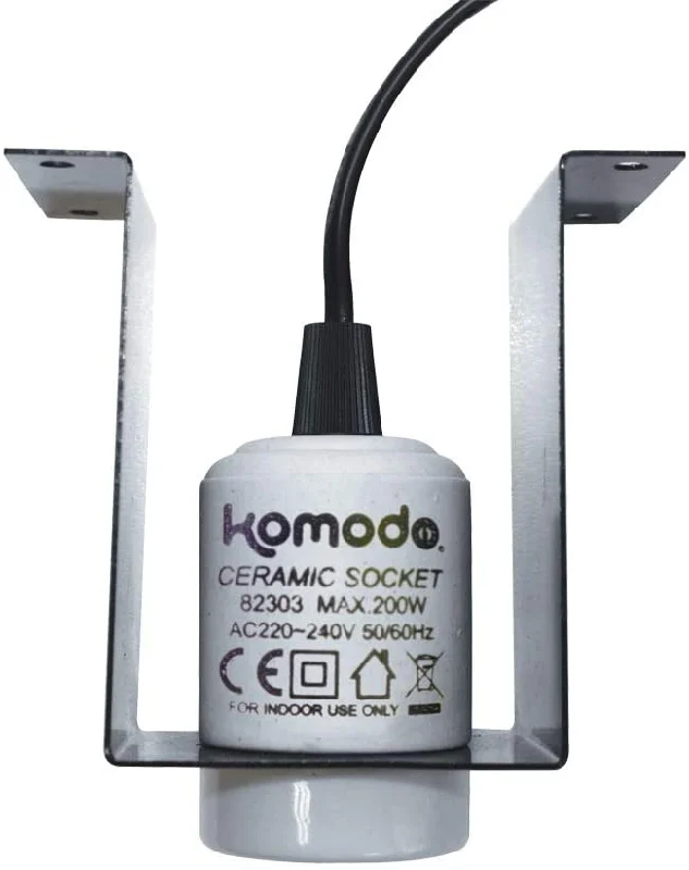 Komodo - Ceramic Lamp Fixture - ES Type - 200w