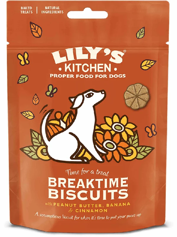 LILY'S KITCHEN Breaktime Biscuiţi pentru câini 80g