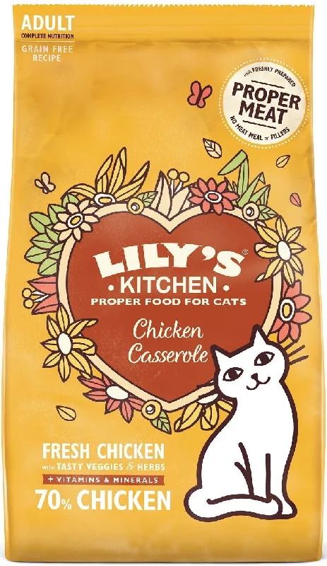 LILY'S KITCHEN Chicken Casserole,piletina s povrćem i začinima,bez žitarica 800g