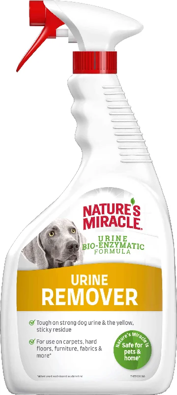 NATURE'S MIRACLE Urine Câini soluţie pentru pete şi mirosuri neplăcute 946ml