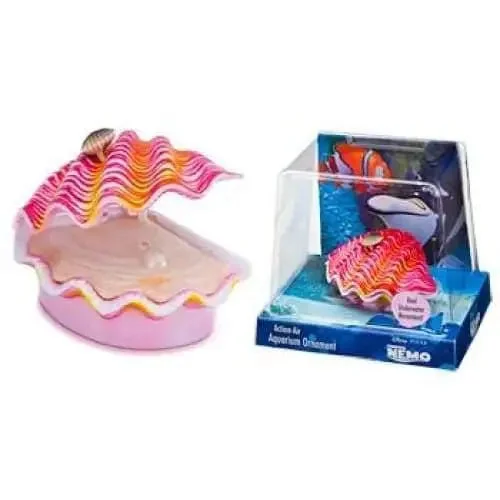 Penn Plax Finding Nemo Tropical Clam Aquarium Ornament