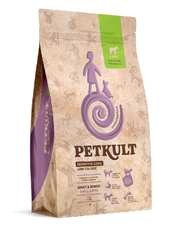 PETKULT Sensitive Low Calorie Adult&Senior Janjetina sa smeđom rižom, S, 3kg