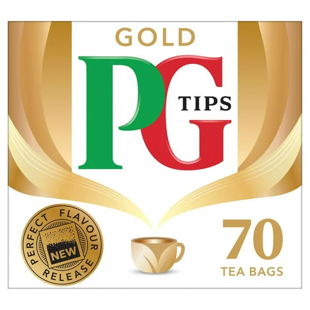 PG Tips Gold Tea 70's Tea Bags 203g