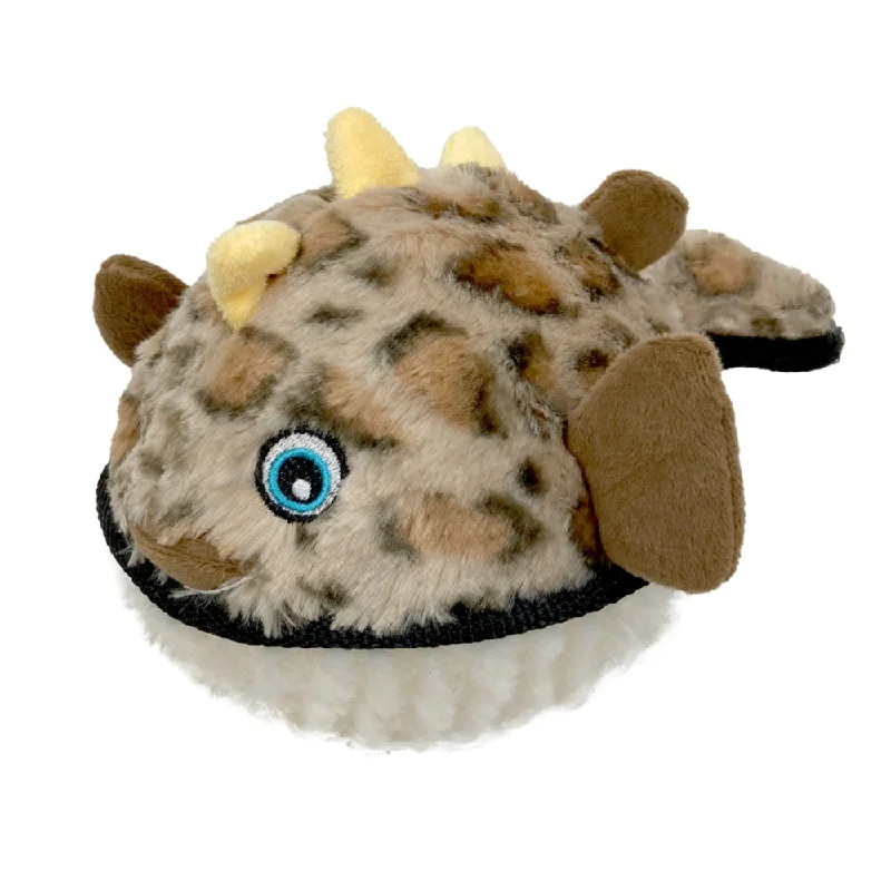 Ruff Play Dog Toy Plush Tuff BlowFish