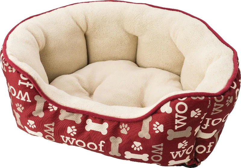 Sleep Zone Woof Scallop Shape Bed