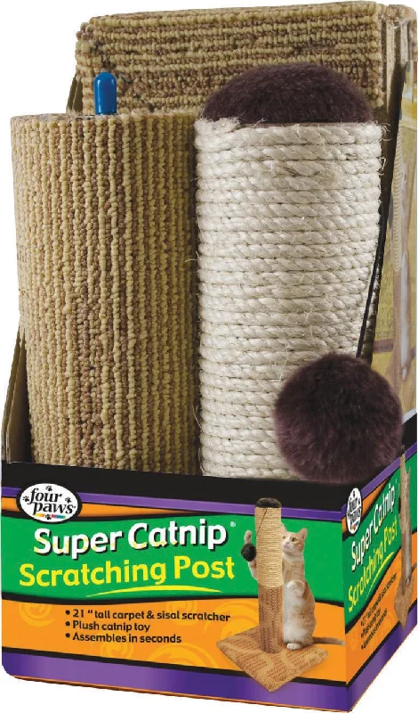 Super Catnip Carpet & Sisal Scratching Post