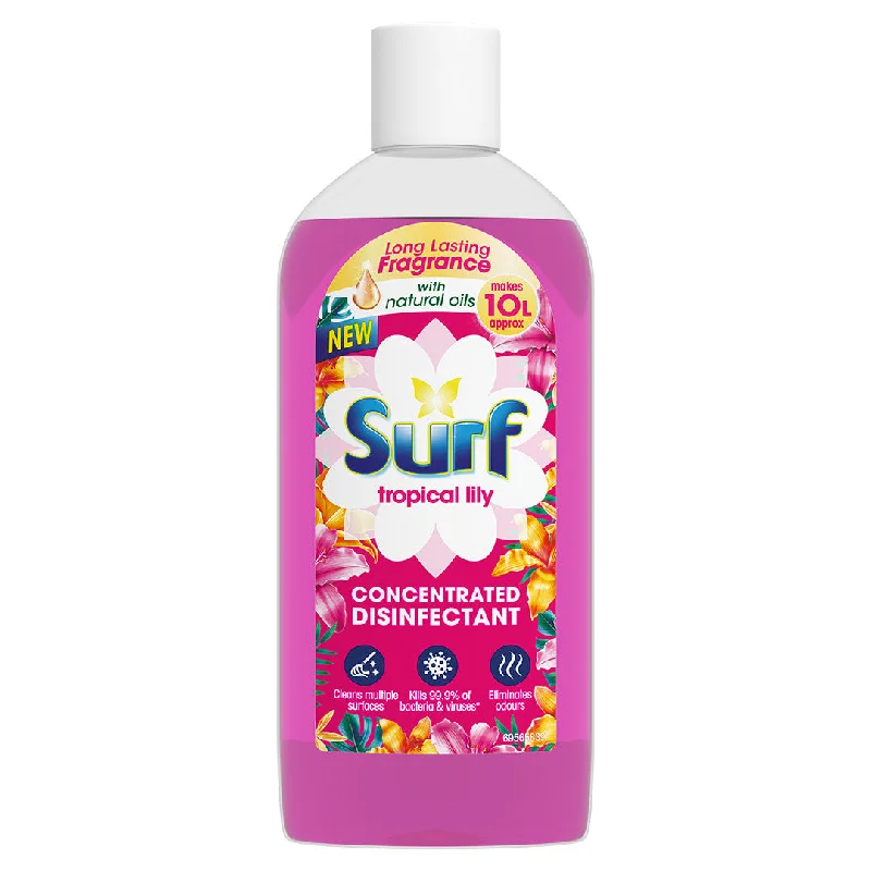 Surf Concentrated Disinfectant Tropical Lily Liquid 240ml