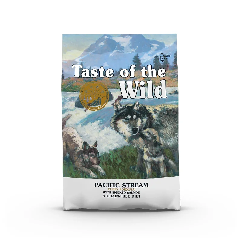 TASTE OF THE WILD Pacific Stream PUPPY, s dimljenim lososom, bez žitarica