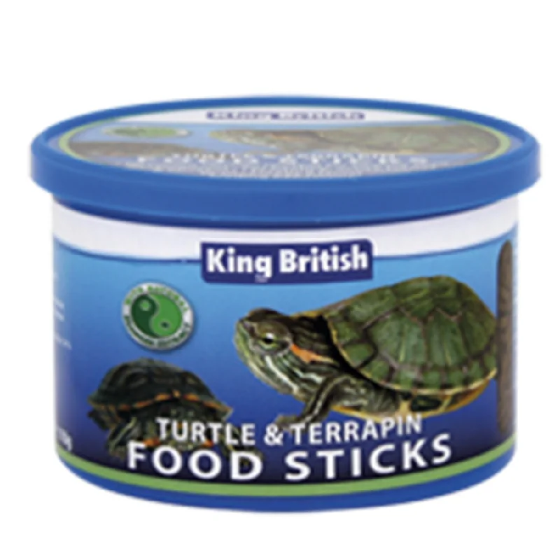 King British - Turtle and Terrapin Food Sticks (with IHB) - 110g