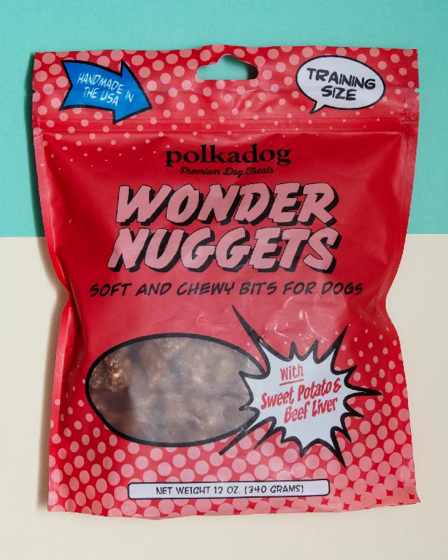 Wonder Nuggets Soft Sweet Potato & Beef Dog Treats